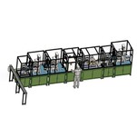 Harjadeta mootori rootori monteerimisliin